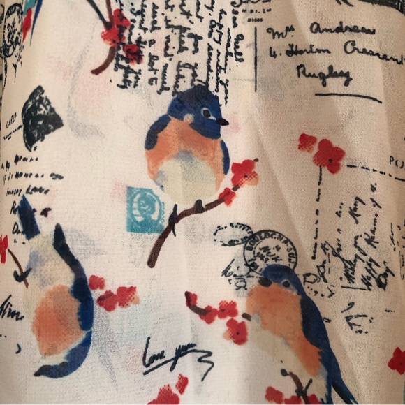 Yumi 3/4 sleeve blouse with lace detailing - Picture 5 of 7